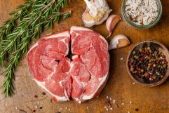 Leg Of Lamb Minted Steak 250g