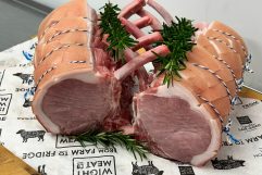 French Trimmed Loin Of Pork Joint Bone-In