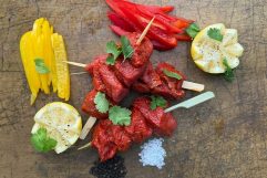 Argentinian Fire Glazed Beef Kebabs
